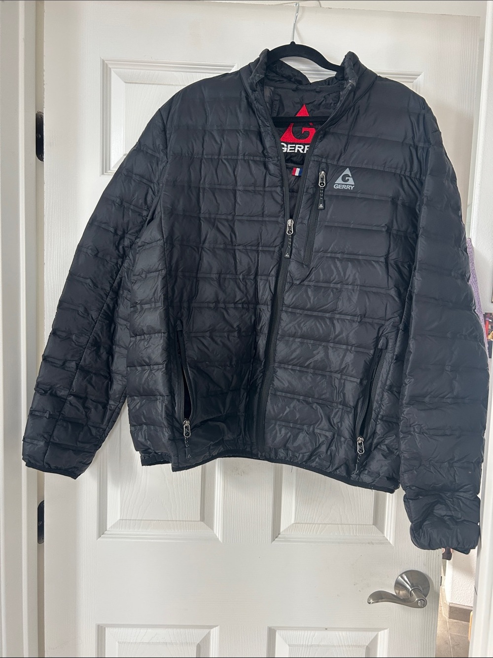 Gerry Weber Men's Black Quilted Packable Puffer Jacket
